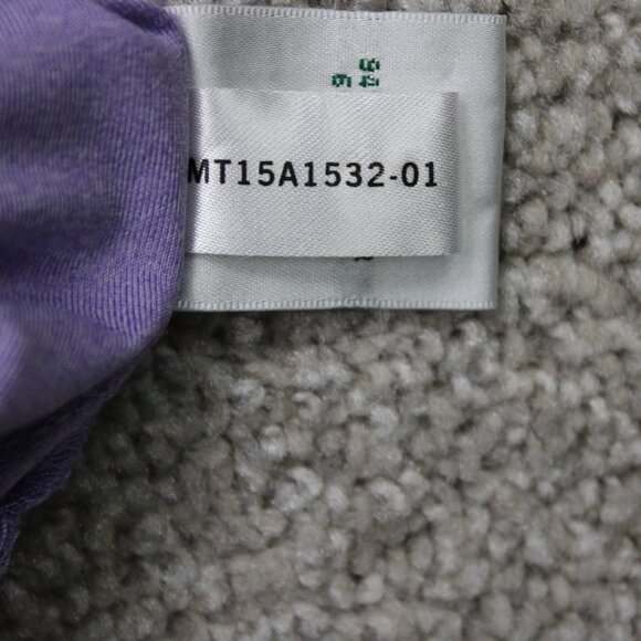 Masters Tech Polo Shirt Mens Large Purple Augusta Golf Polyester Stretch S/S - Picture 10 of 14